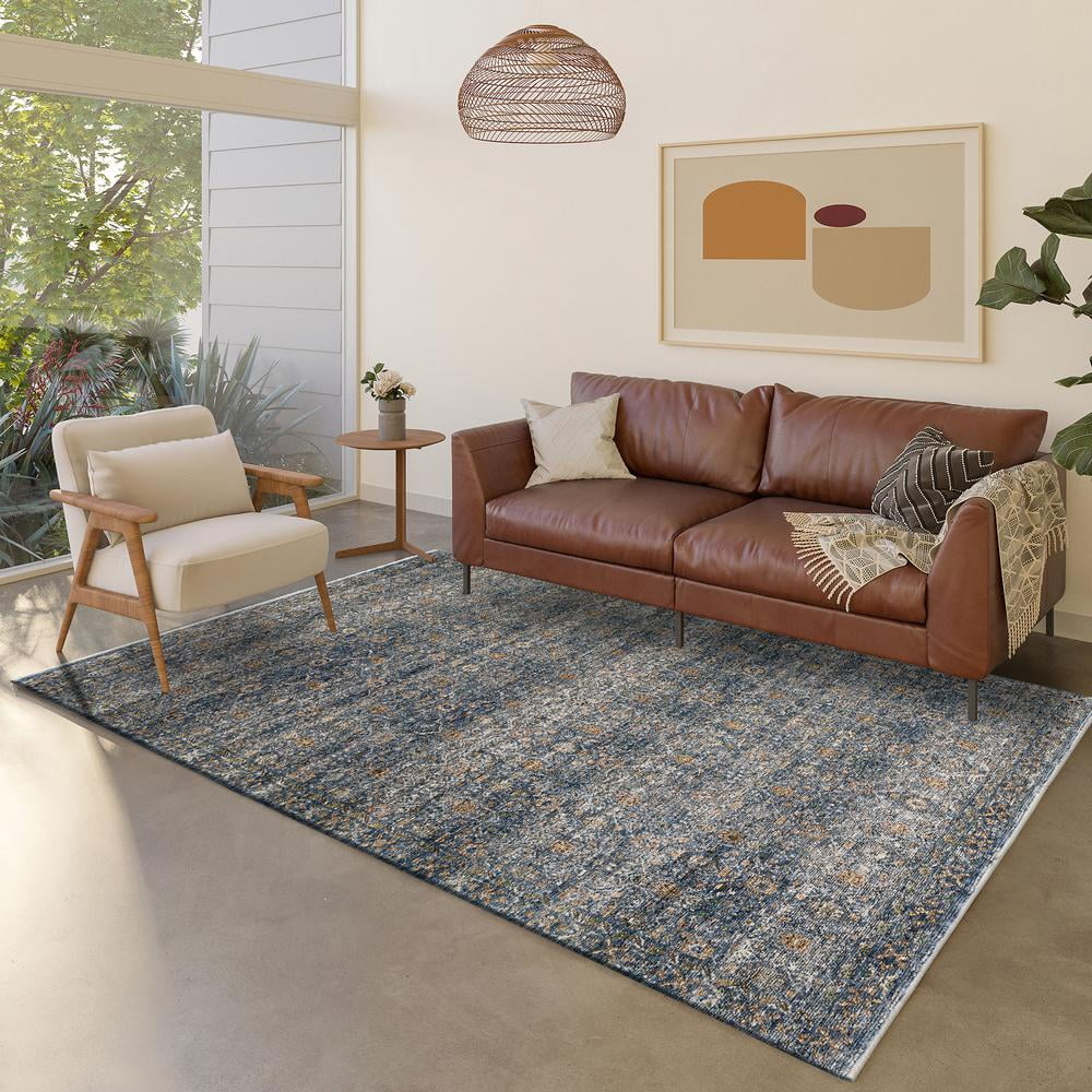 Rug Rugs Dalyn Yarra YA6 7'10" Navy 10' x
