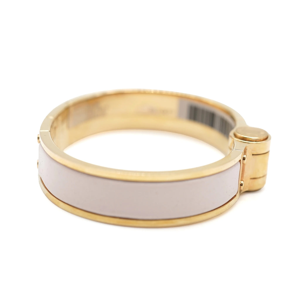 Hinged Rose In Charniere Uni Narrow Bracelet Candeur Pre-Owned Hermes