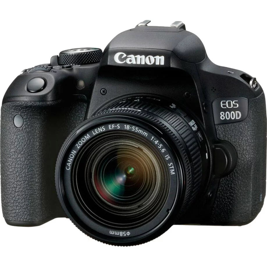 800D 24.2 Black Megapixel Canon 0.71", Lens, Digital 2.17", Camera with