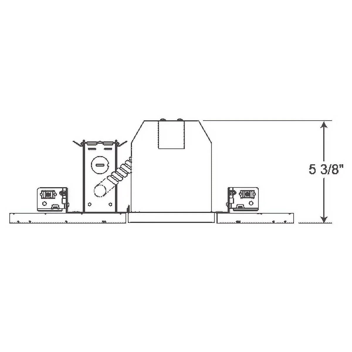 Recessed 4" Non-IC Juno New Construction Housing