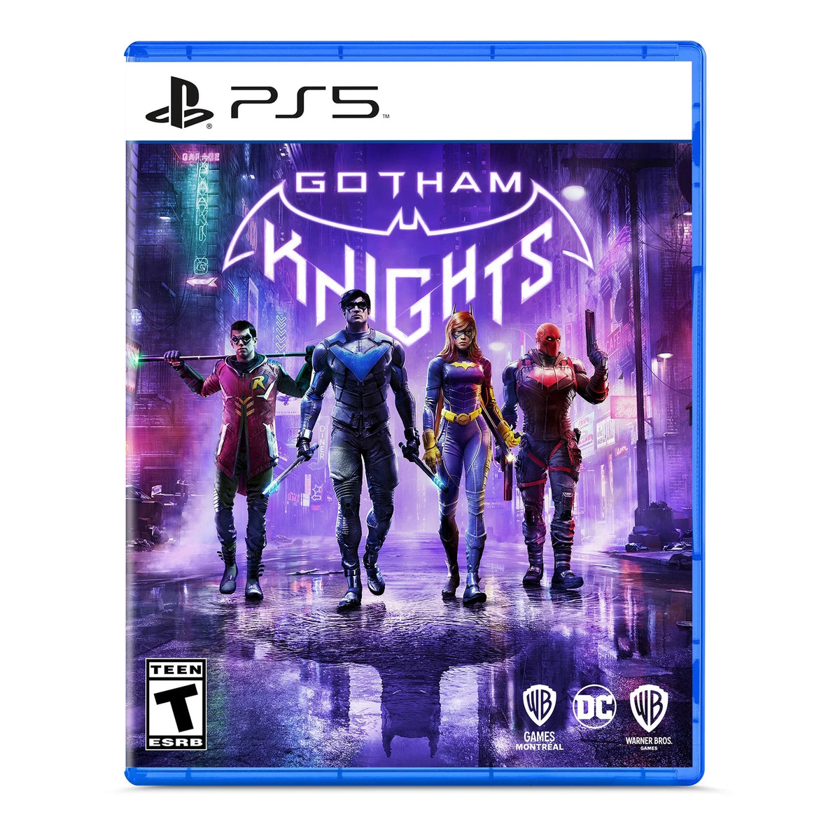 Exclusive PlayStation Gotham 5 - Steelbook + Knights