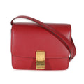 Bag Small Smooth Calfskin Pre-Owned Box Red Classic Celine