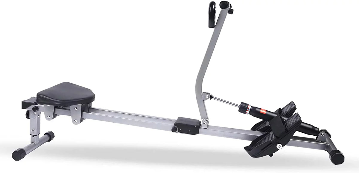 Machine YSSOA Rowing Maximum of Monitor Ergometer, Fitness Digital and 260 Load, lbs Black Rower
