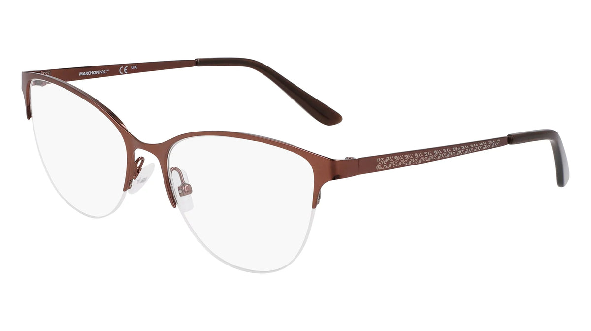 Shiny 4022 200 MARCHON Eyeglasses M- Brown