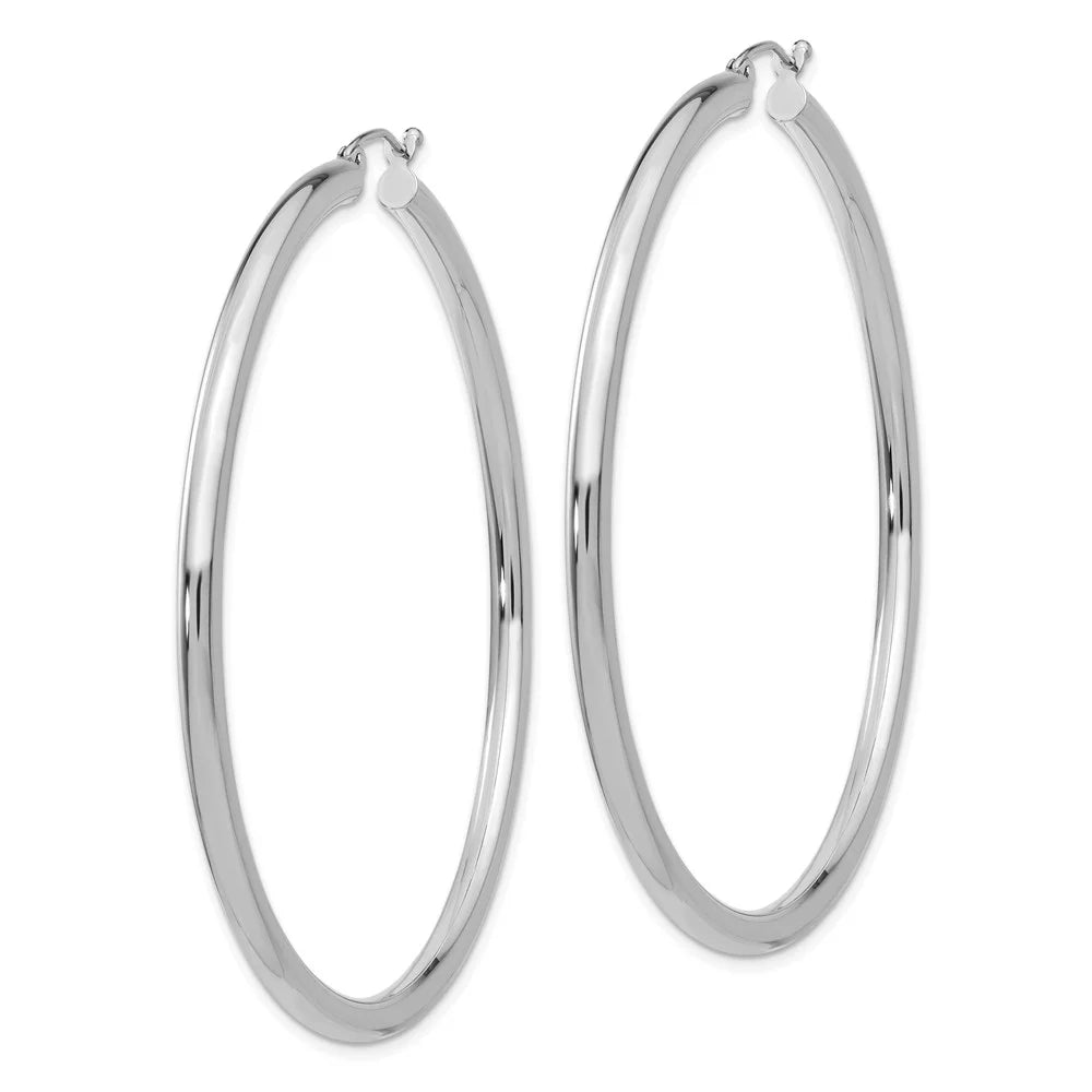 White Men Gold Tube and Real Teens; for Hoop 3mm Earrings; and 14kt Women Polished for Adults