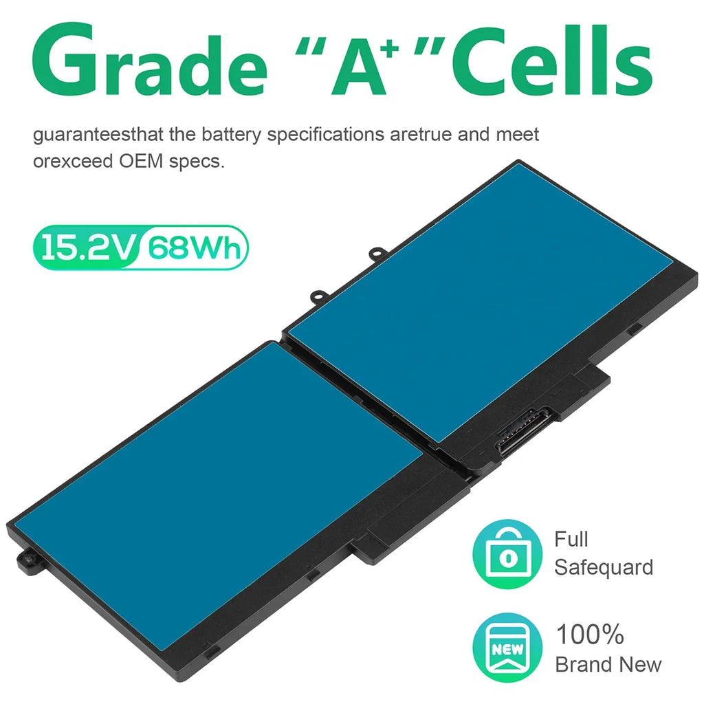 Dell Battery E5410 For 14 Laptop Series 5410 Latitude