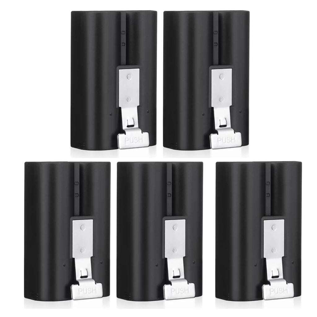 Camera, 6040mAh Spotlight EBL Doorbell Batteries Battery with 2/3/3 Backup Compatible 3.65V Doorbell Cam, 5-Pack Doorbell Video Up for Stick Replacement Plus/4, Rechargeable Cam, Ring Ring
