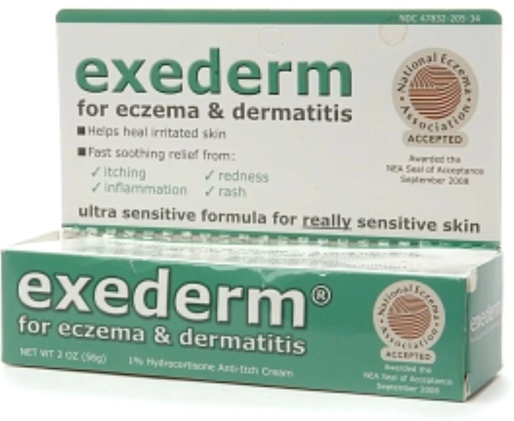 Cream (Pack Control for 2 6) oz Eczema Flare Exederm Dermatitis of &