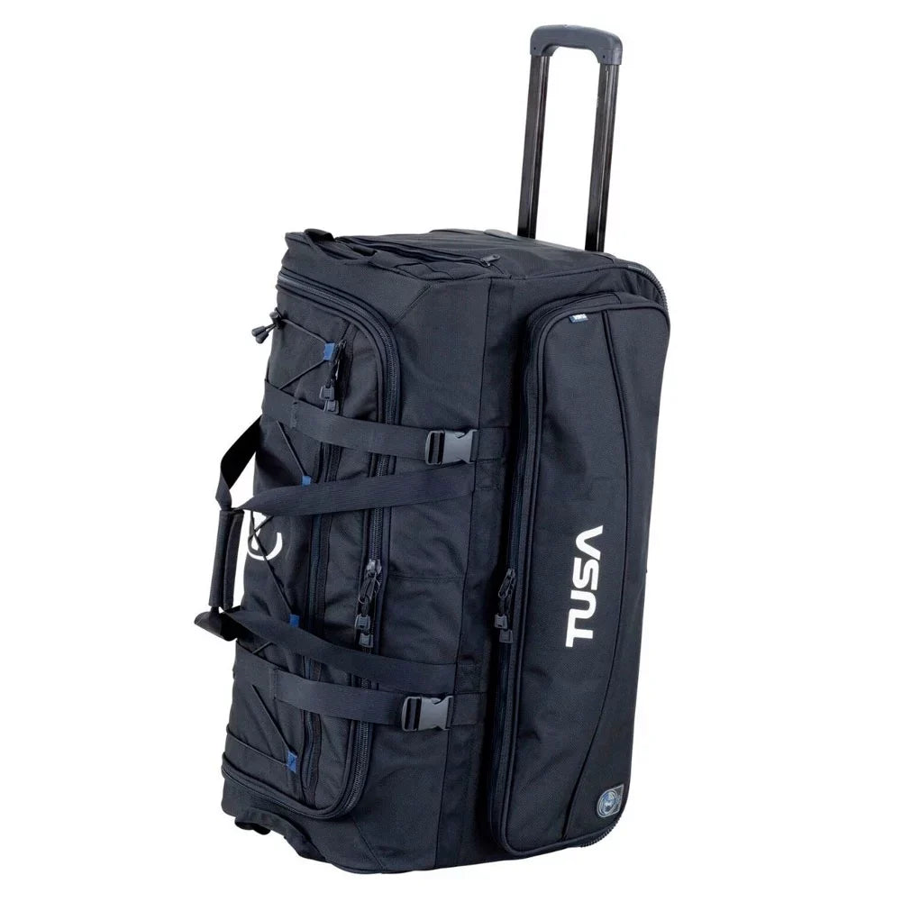 (-2-) Bag Duffel Roller Adult Black Unisex