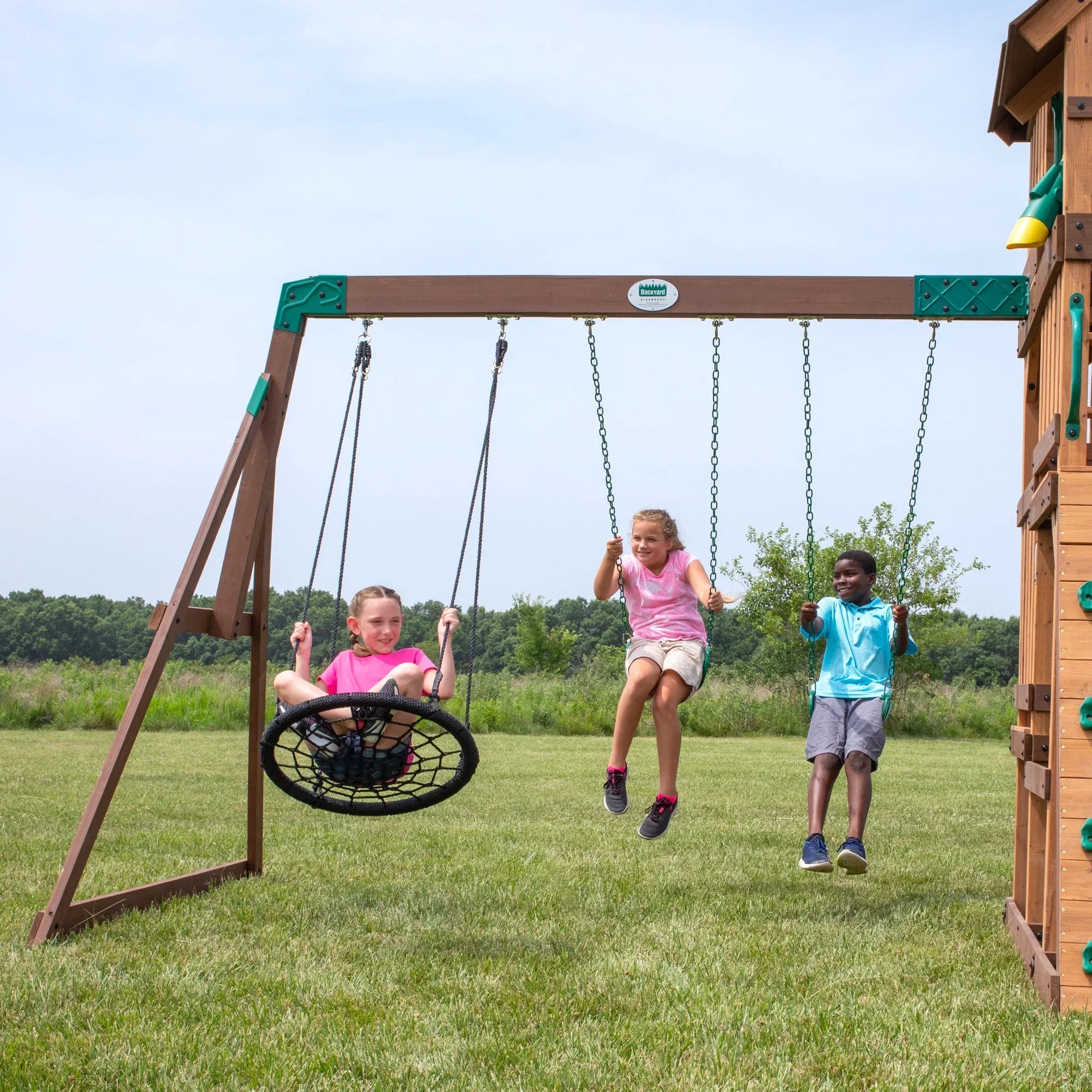 Discovery Set Backyard Highlander Swing