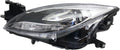 Left Driver Halogen REPMZ100114 6 Mazda With Headlight Compatible 2011-2013 Replacement