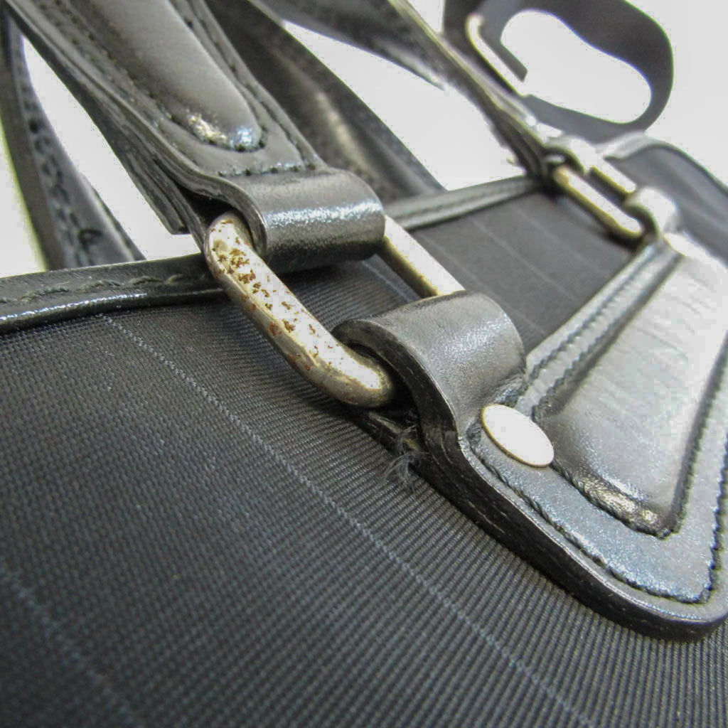 Bag Pre-Owned Men's Black Paul Document Nylon Smith Case,Shoulder (Good)