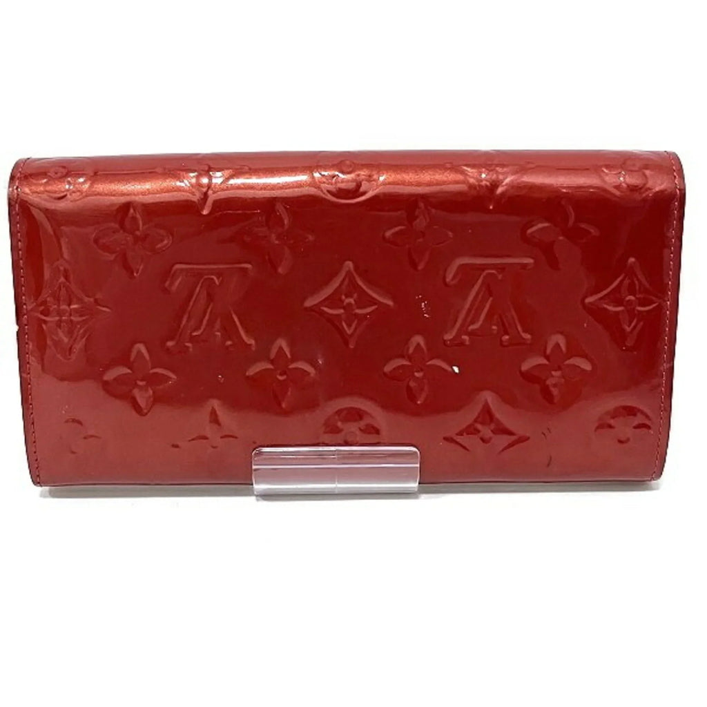 Long (Good) Women's Pre-Owned Sarah Vernis Wallet Vuitton M93530 Portefeuille Louis Monogram