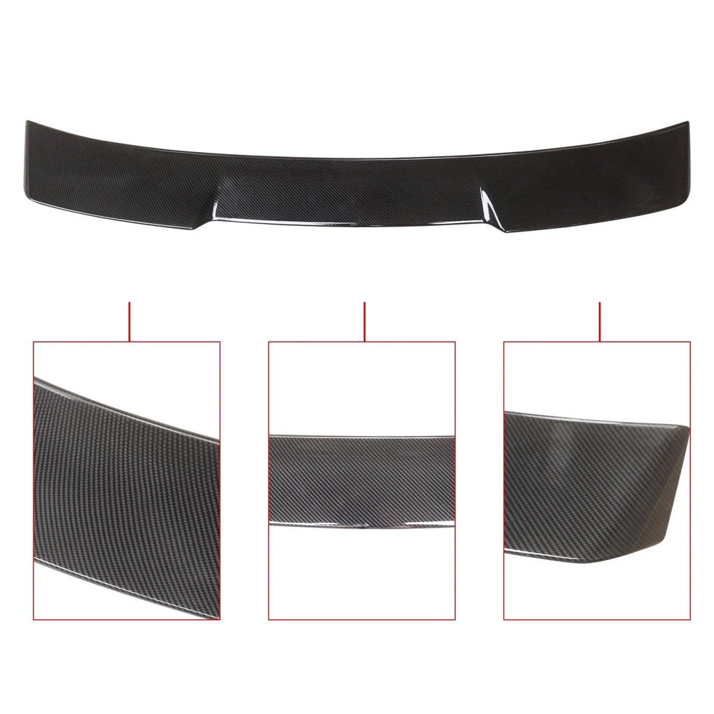 Rear Spoiler Roof Fiber Look Carbon Touring Sport Honda Civic 2022 11th 2023 Window for Spoiler