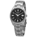 Black Watch Quartz Men's Dial SUR375 Classic Seiko