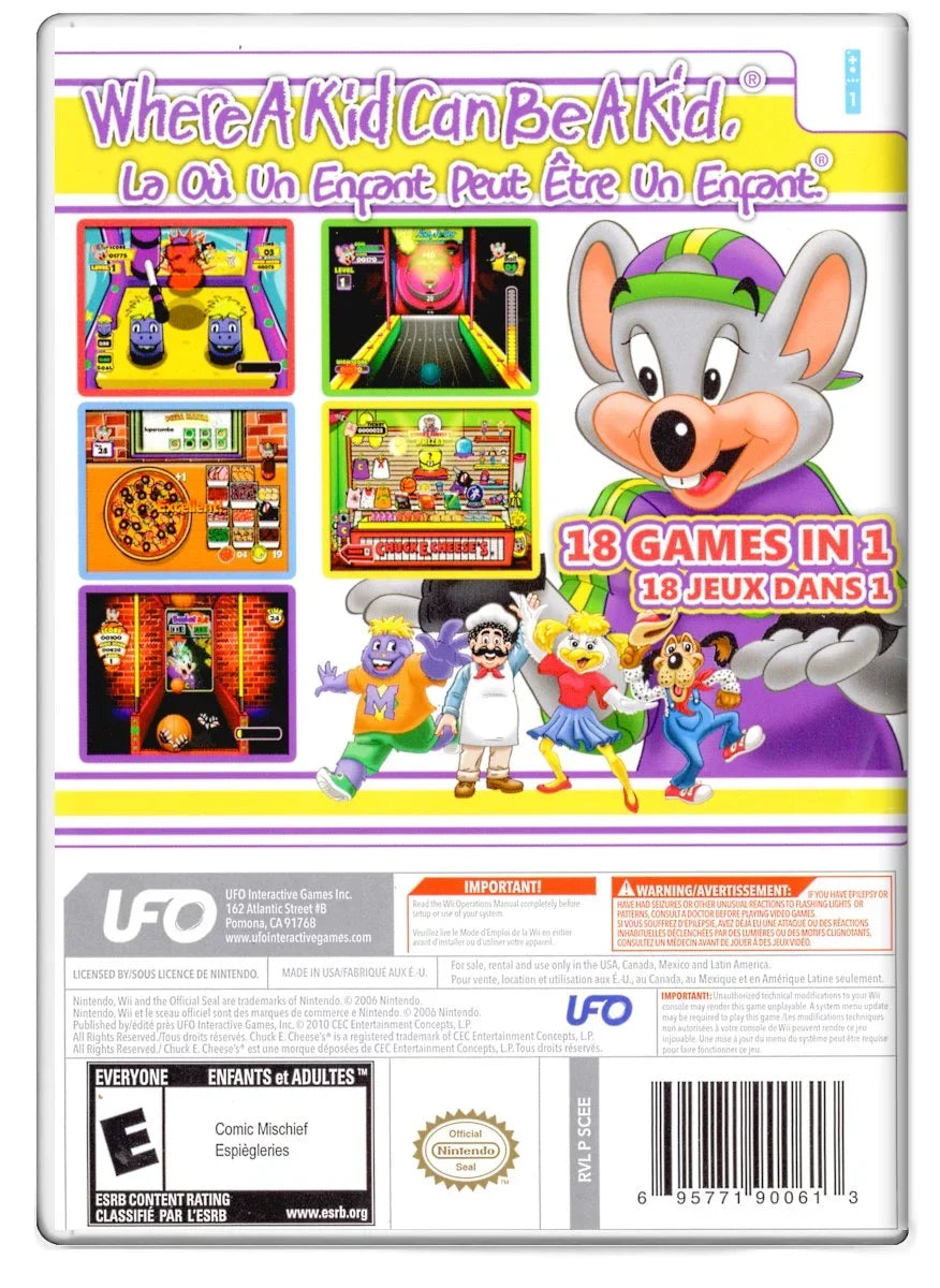 Party Pre-Owned Chuck Games Nintendo Wii - E. Cheeses