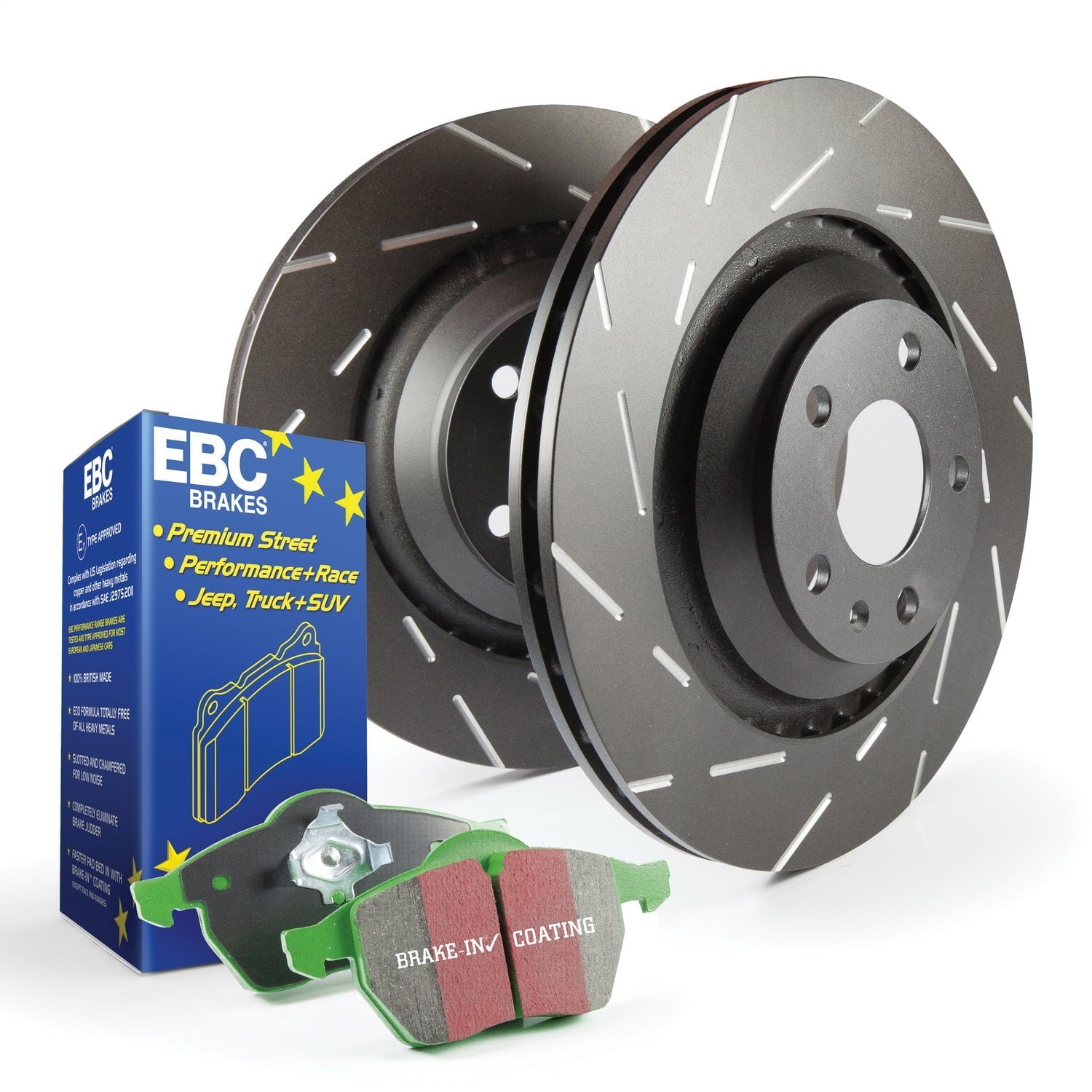 Brakes Kits Greentuff Rotors 2000 and S2KF1133 S2