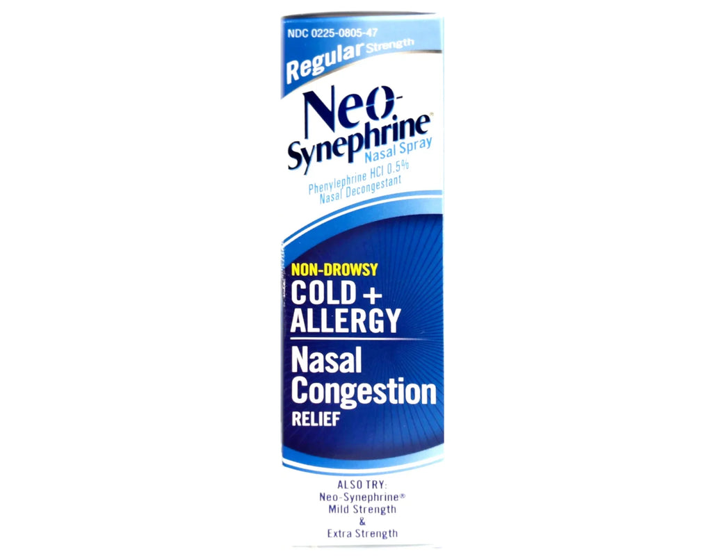 Oz, Spray, Nasal Strength 0.5 6 0.5% Regular Neo-Synephrine Pack