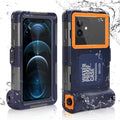 Housing all Waterproof And Professional Lanyard Eluga 700 Up [15m/50ft] Phones 6.9 with Video Case Inch Underwater Photo Protective Diving Surfing Panasonic Swimming to Ray for Snorkeling UrbanX LCD
