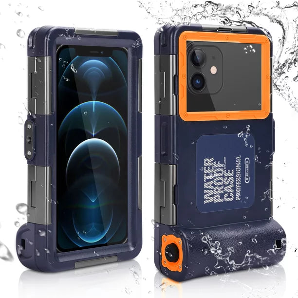 Housing all Waterproof And Professional Lanyard Eluga 700 Up [15m/50ft] Phones 6.9 with Video Case Inch Underwater Photo Protective Diving Surfing Panasonic Swimming to Ray for Snorkeling UrbanX LCD