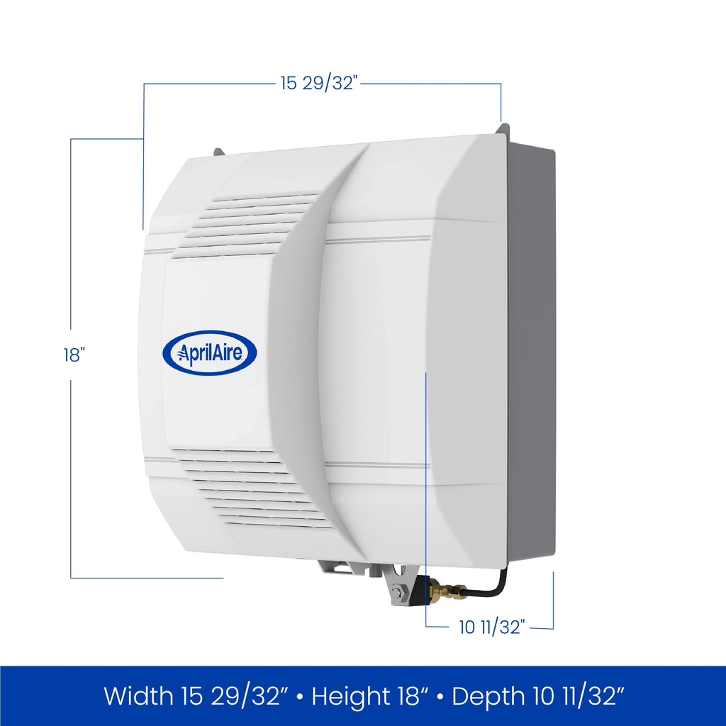 up Capacity Fan-Powered Humidifier 4,200 to for Humidifier Ft. Furnace Homes - Sq. Automatic 700 AprilAire Large - Whole-House