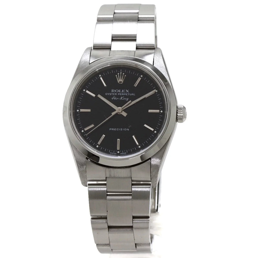 Steel Watch Rolex Men's 14000M Pre-Owned King (Good) Air Stainless