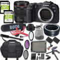with Memory, Kit More Accessory + Mount & Camera 64GB Adapter Mic, Mirrorless with Light + Go Rode Bundle Lens Canon Video Video Digital 24-105mm