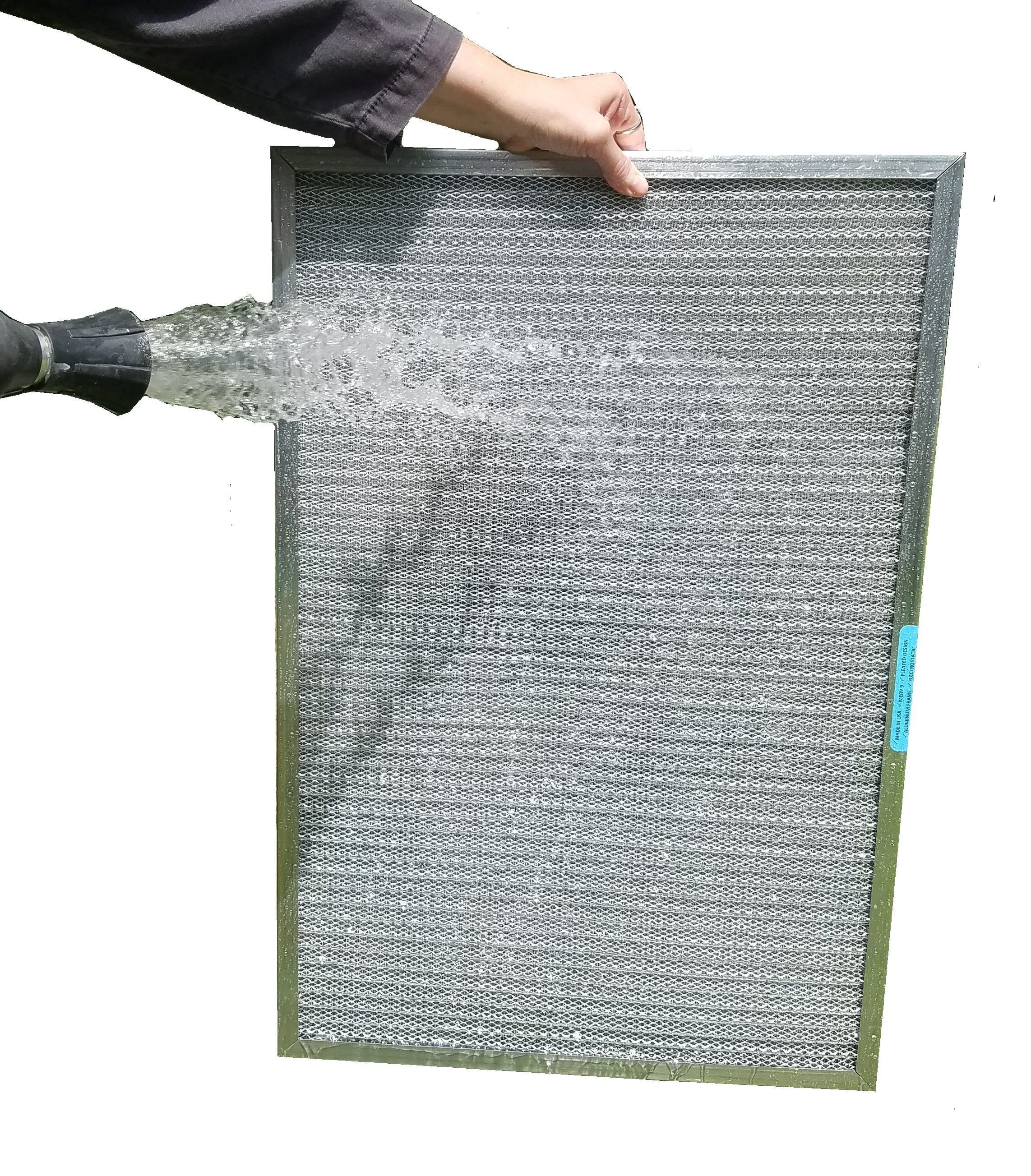 '- The Filter magnet like 5-Stage A/C Permanent, - Ultimate - Lab Furnace Electrostatic Reusable, - Certified Washable, = (12x25x1) Traps dust a 9