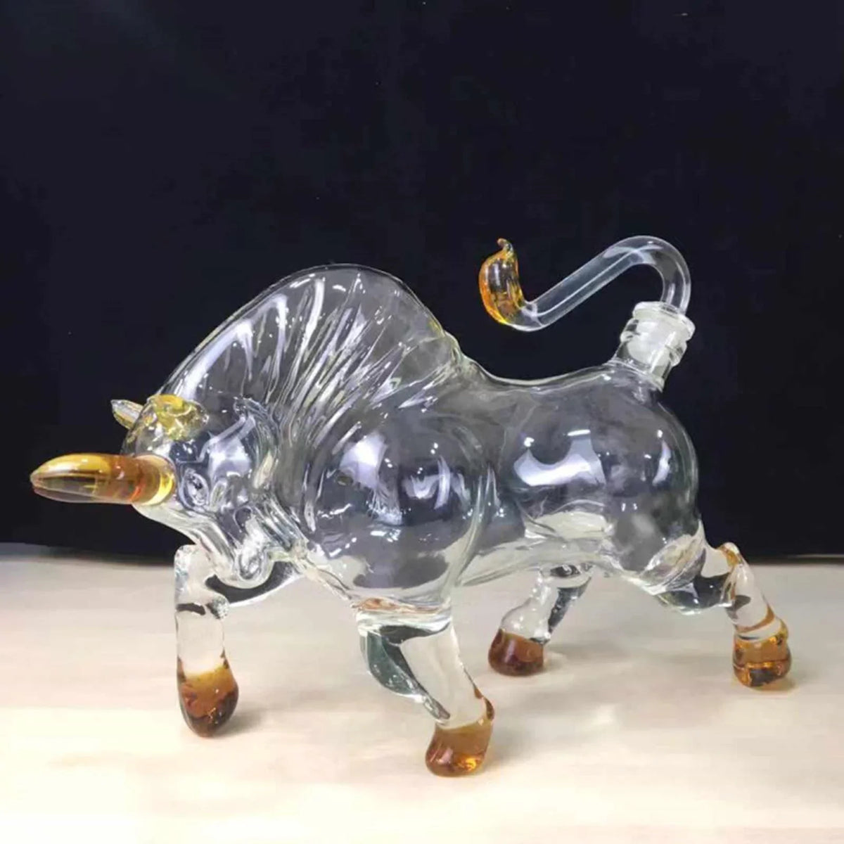 Brandy Bull for 1500ml Decanter Glass design Vodka Shaped Novelty