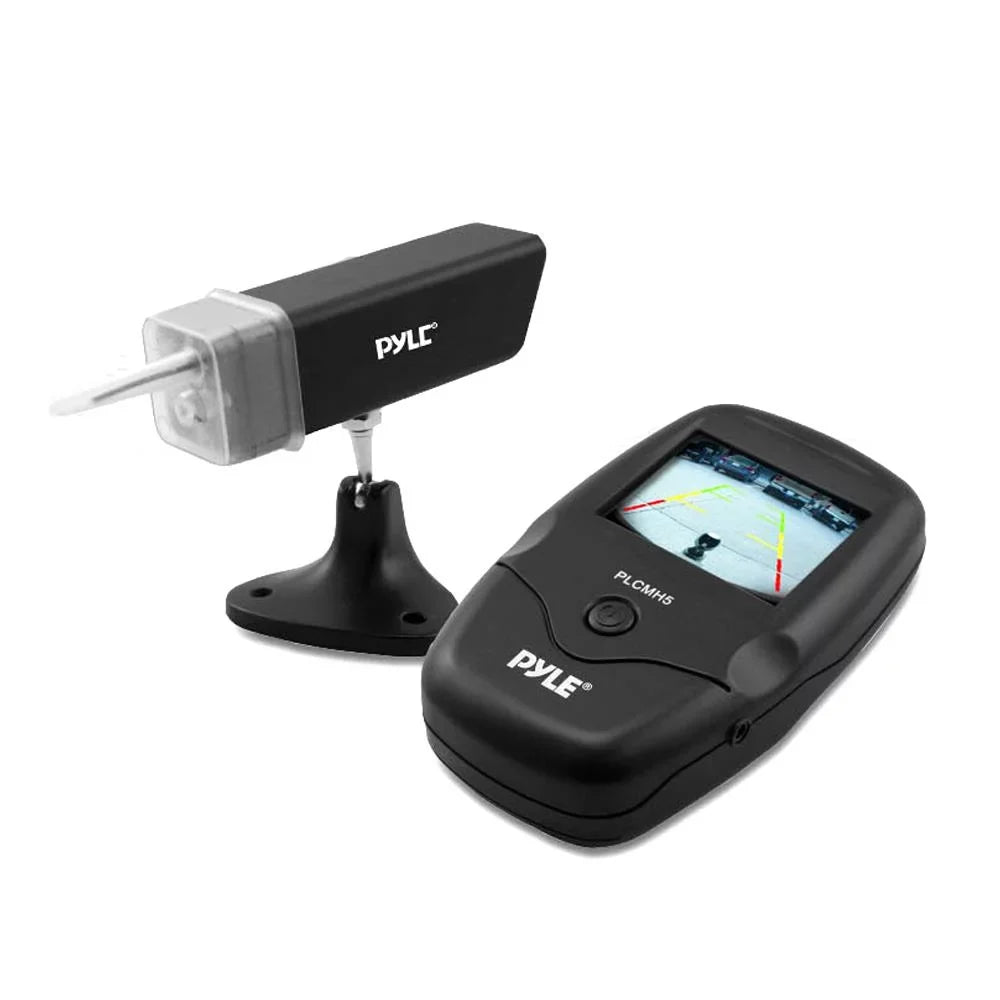 Camera, Hitch Pyle Battery Night Backup Cam, Vehicle Trailer Vision - PLCMH6 / Built-in