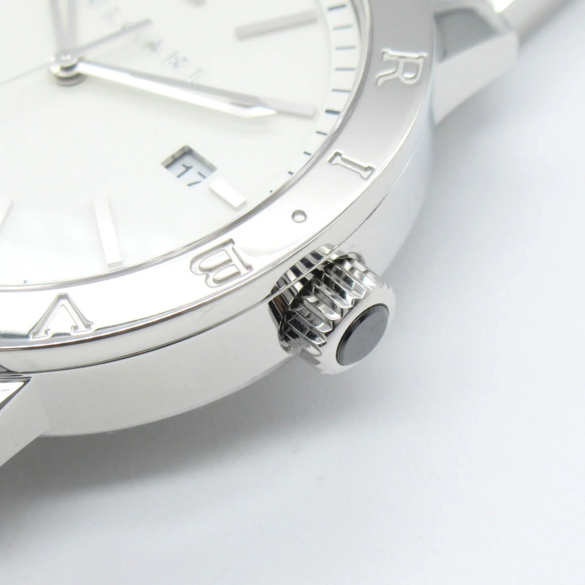 Steel Watch Stainless Pre-Owned BB41S BB41S White BVLGARI (Good) Bvlgari Watch Mechanical Automatic Watch Wrist Wrist Bvlgari