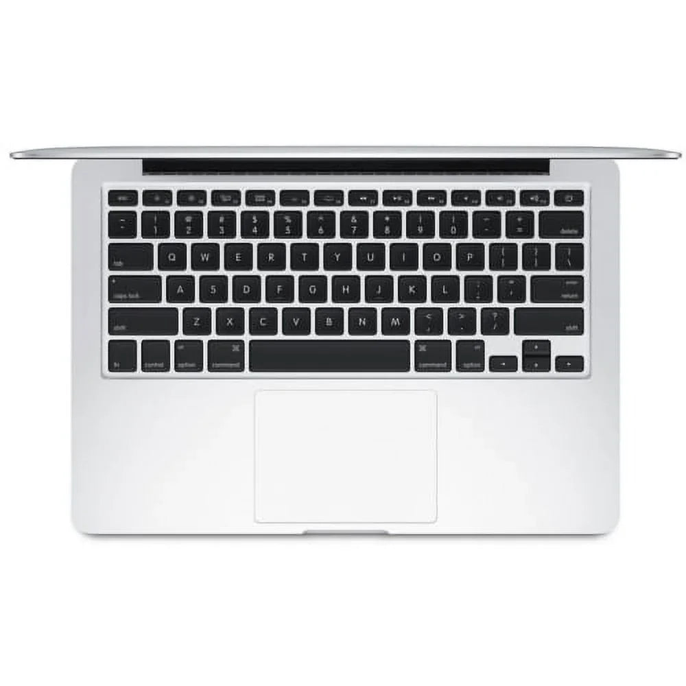 (2013) 128GB Apple 13" 2.6GHz - ME866LL/A Fair Silver Core MacBook i5 Laptop Refurbished Pro Pre-Owned 4GB