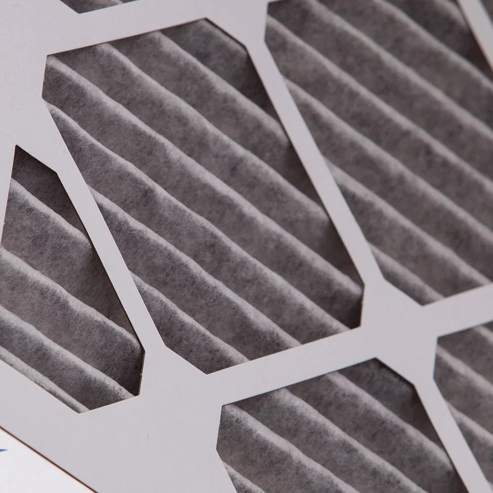 Air MERV Plus Carbon 18x30x1 Pleated 3 (17_3/4x29_3/4) 8 Filters Pack Furnace