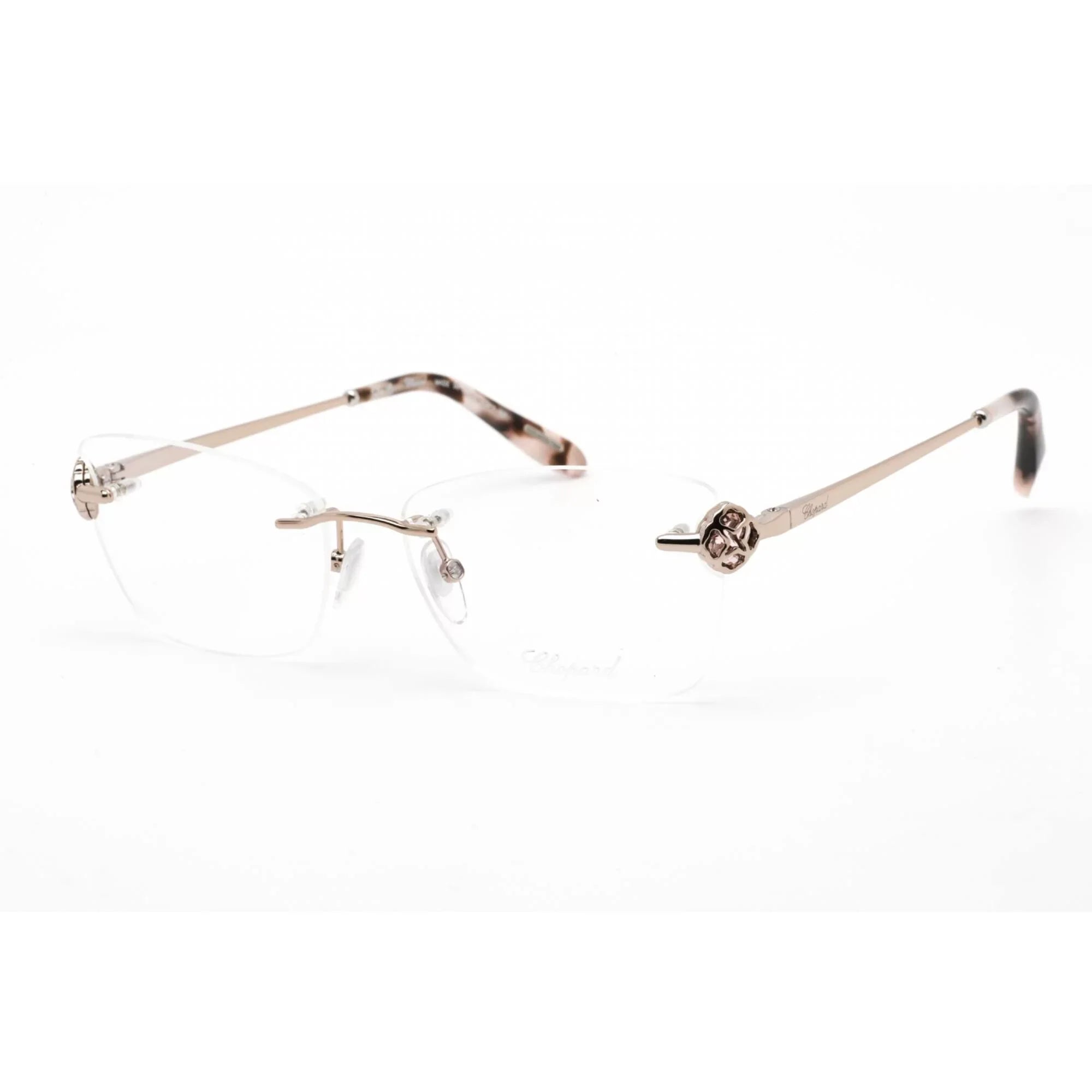 VCHF86S Gold Women's Shiny Chopard 0A39 Rose Metal Eyeglasses