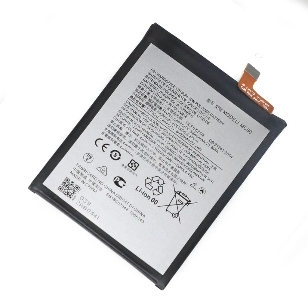 Moto G40 Fusion For MC50 Replacement Motorola Tool Battery