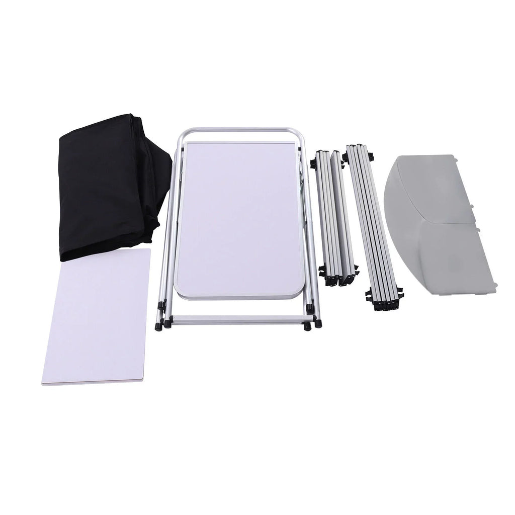 exterior with Detachable Table Windscreen DENEST Kitchen Camping Table Folding Cooking