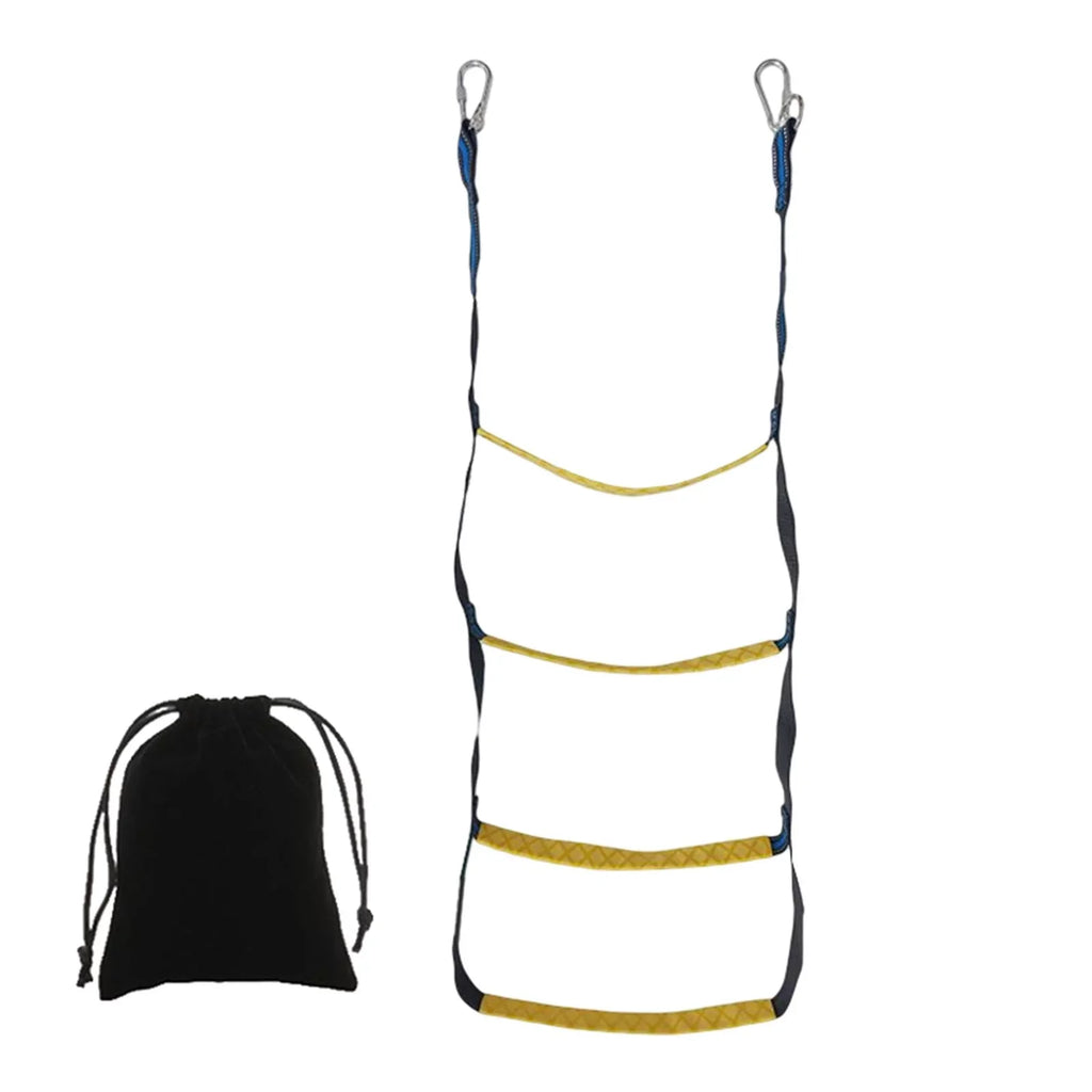 Ladder Inflatable Portable Boat Steps Strength Jet Sailboat Ladder Rope Inflatable Rope Skis for Boat 4 Boarding Ladder Fishing Boat Ladder 400lbs