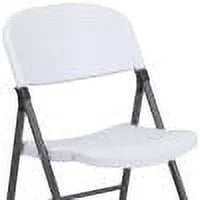 Folding Flash Series Charcoal lb. Plastic Capacity Granite White Furniture with 330 Frame Chair