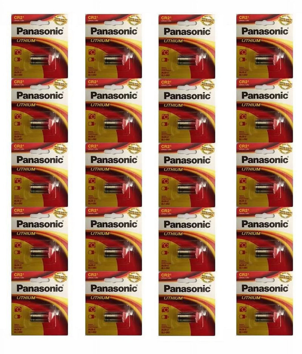 '-2 Lithium Panasonic 3V 20 Pcs Battery,
