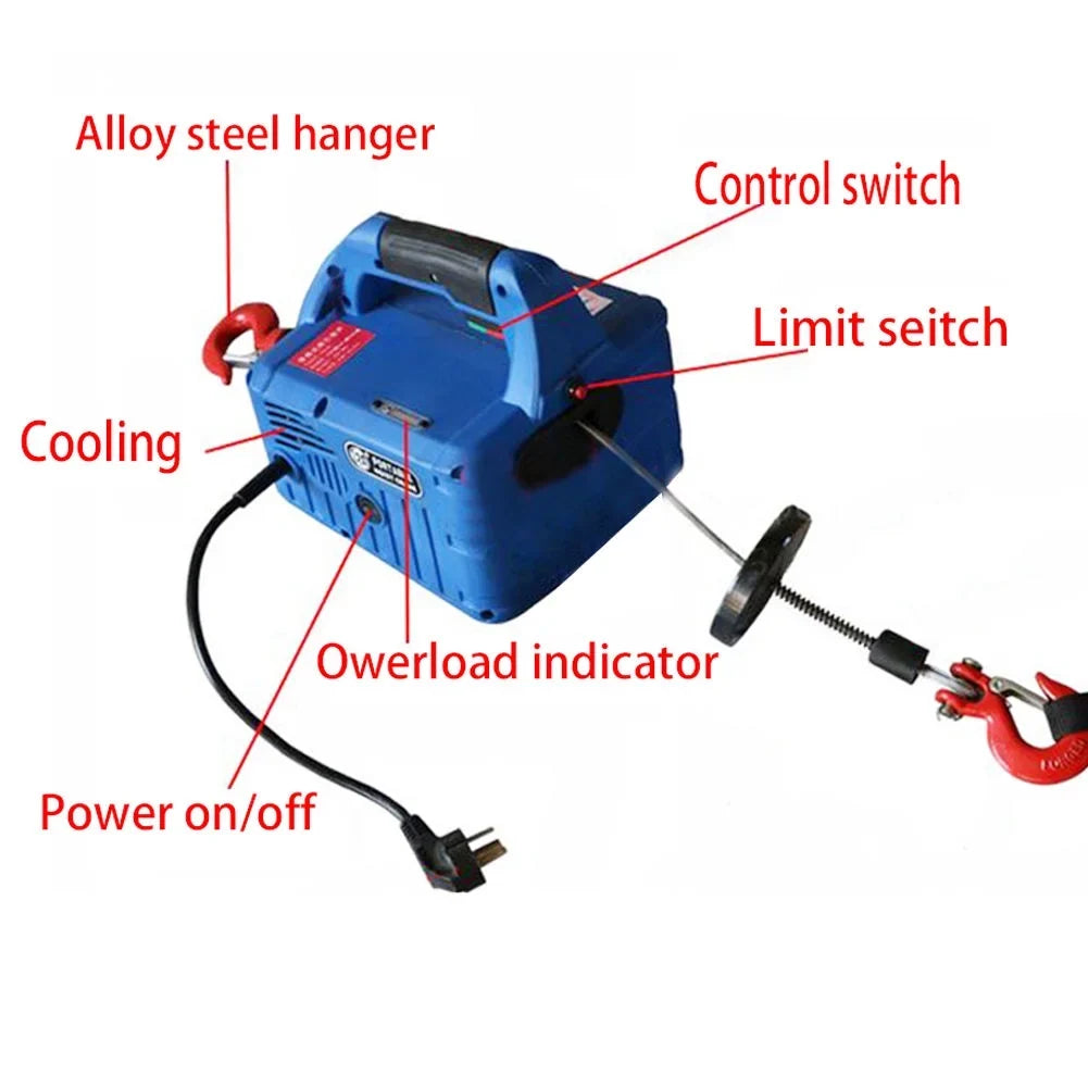 Control Hoist Winch Remote Portable with Electric
