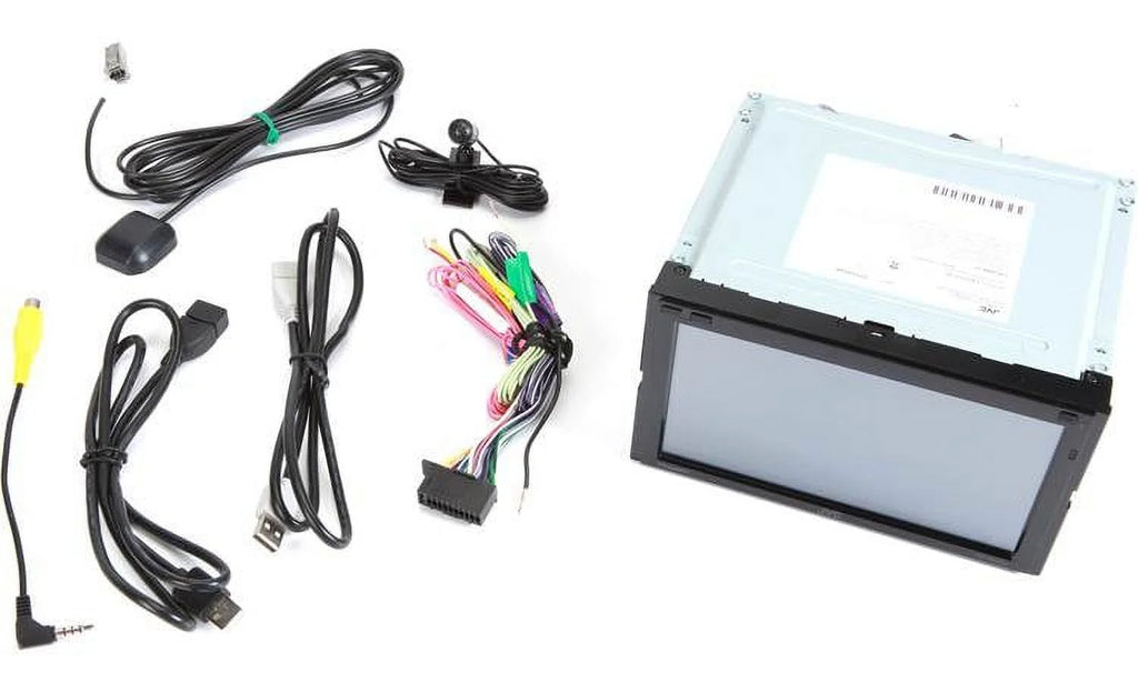 Multimedia Ready) Double-DIN Auto 6.8" Jvc KW-M865BW Receiver Digital Bluetooth, (SiriusXM Touchscreen CarPlay, Android with