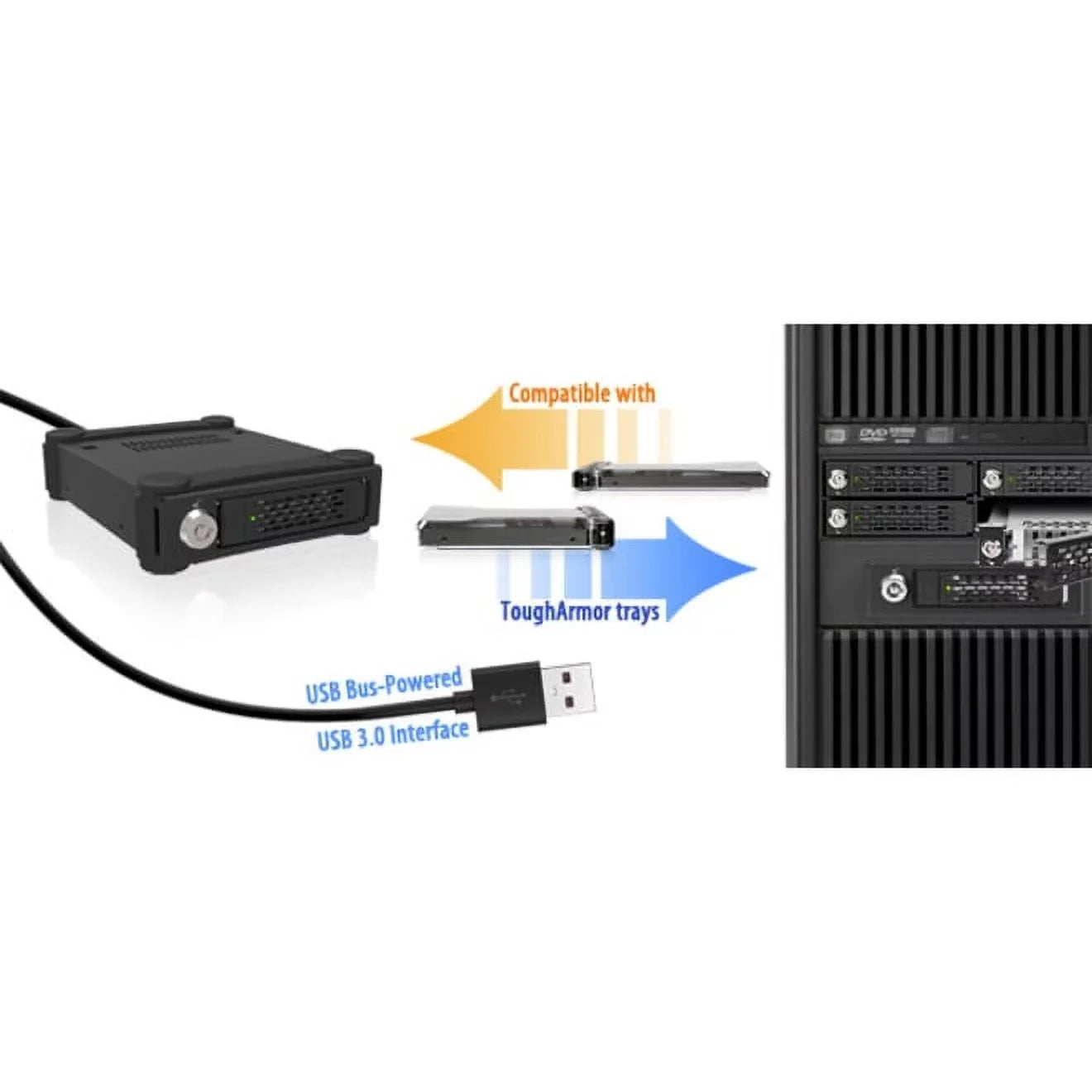 MiniSAS 5.25 8x2.5 in MB998IP-B Swap 1 Backplane bay Hot x