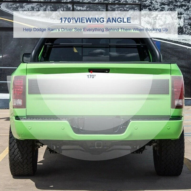 1500 Backup 3500 for 2500 (2010-2019) & High-Durability Handle (2009-2017) Ram Dodge Tailgate Fits – Camera