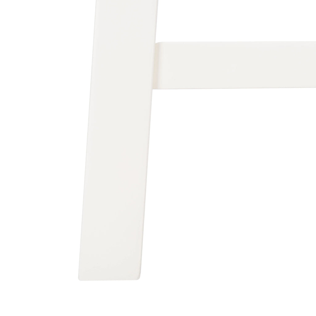 in. 25 x W Aero in. White, in. 2 13 of H) (18.8 x D Mid-Century Stool, Set Counter