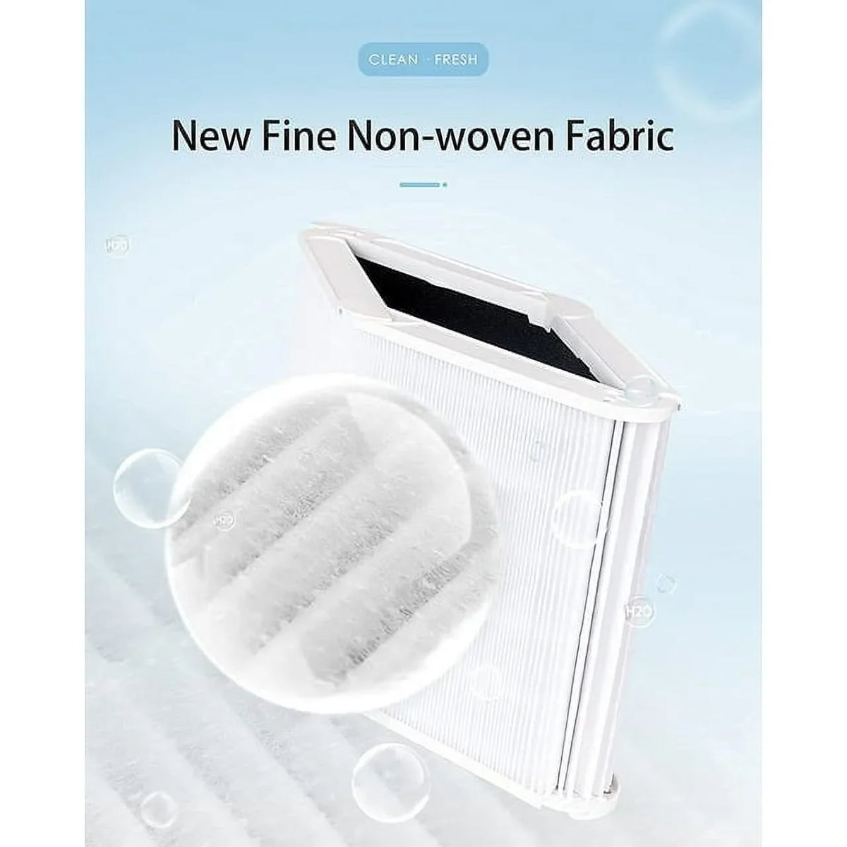 (Non-Auto), Blue Activated Carbon Filter Air for Filter Purifier Pure Replacement Foldable HEPA 211+ 211+