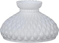 Crimped Opal 10" Glass with GOURE® Student Shade Pattern Quilted Diamond Top