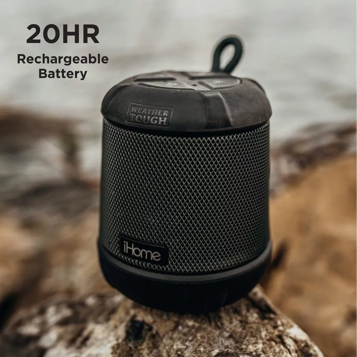iHome Bluetooth Battery 20HR Life Speaker Waterproof with Portable