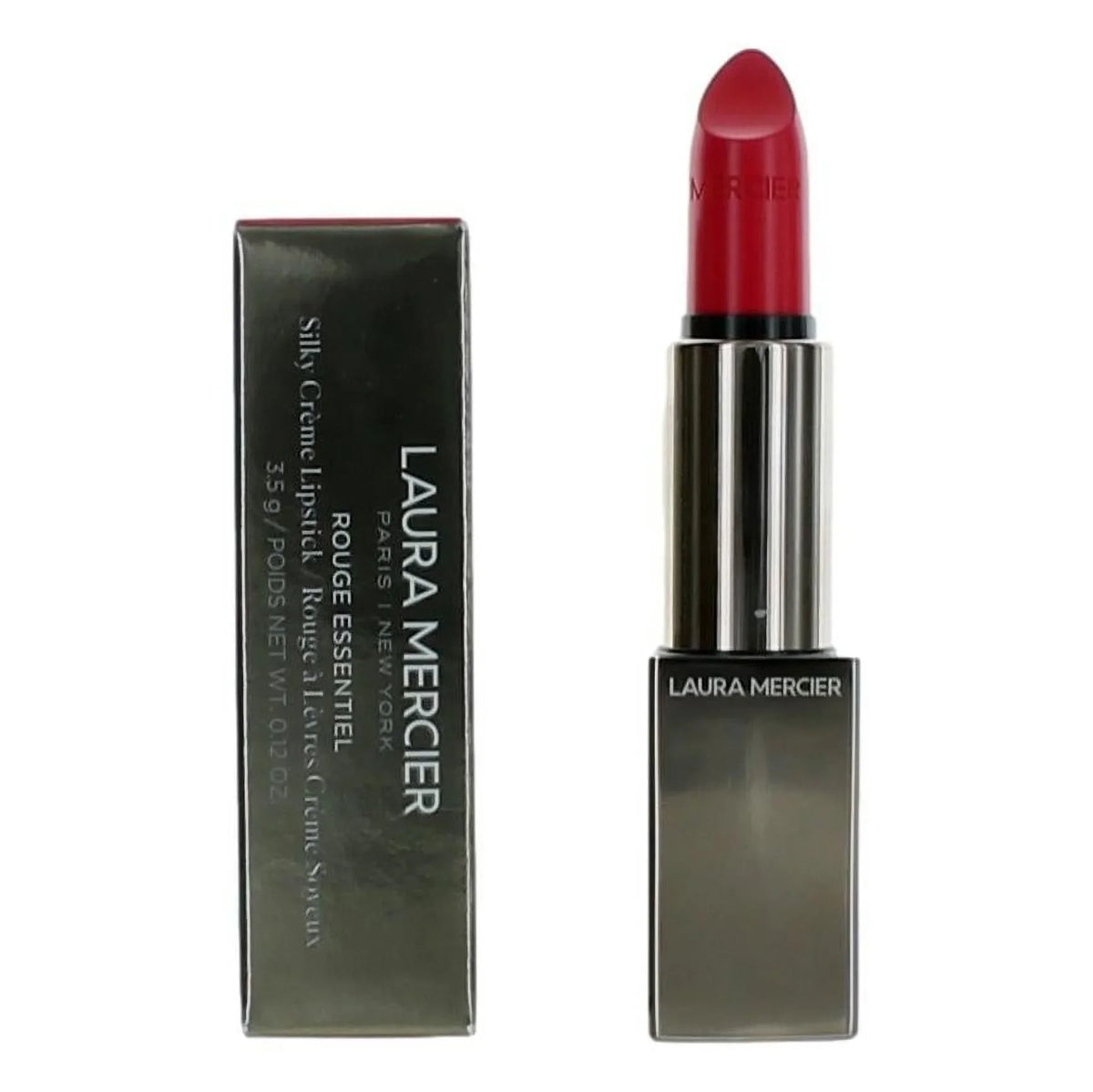 Mercier Lipstick oz by - .12 Essentiel Mercier, Fuchsia Intense Silky Creme Laura Laura Rouge