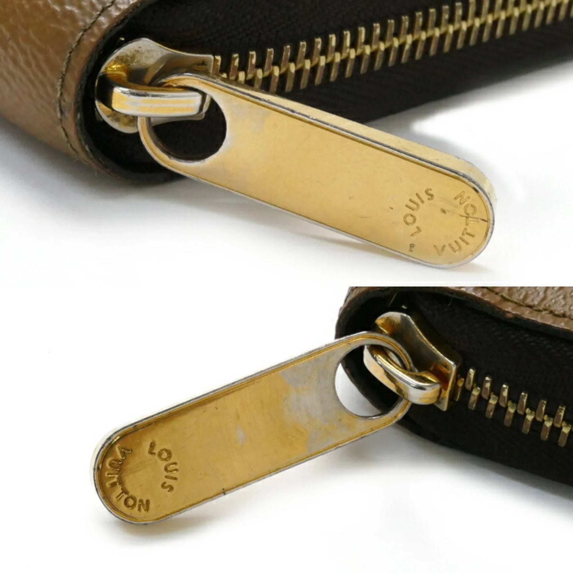 (Good) Pre-Owned Zippy Unisex Zipper Wallet Round Monogram Long M69353 Giant