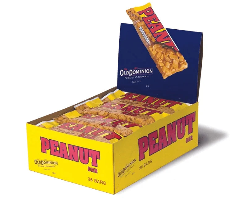 Box Dominion Count 36 Old - Ounce Display Peanut Bar, 1.65 Block